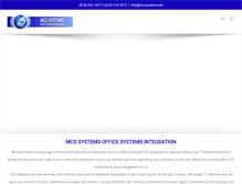 Tablet Screenshot of mcssystems.net
